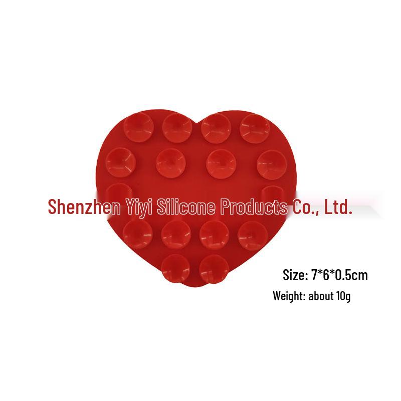 Silicone Phone Holder: Portable, Anti-slip, Stable Suction Cup Back Sticker