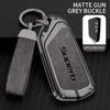 AAAJC1 Suitable for Skoda Superb 2 3 A7 car keychain zinc alloy key bag high-end genuine leather car key shell auto accessories