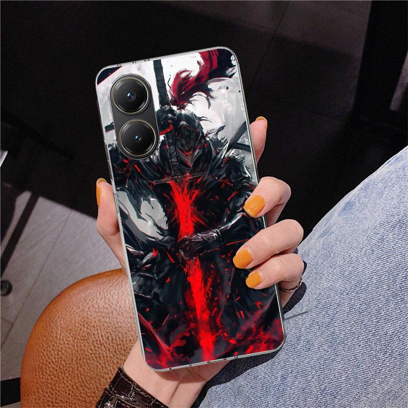 G-Guts B-Berserks Anime Phone Case For Xiaomi Poco X7 X6 X5 Pro F7 Ultra Redmi 15C 15 13C 13 12C 12 10 10A 10C 9 9A 9C 9T Cover