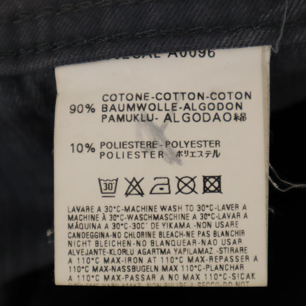 Diesel Striped Pattern Pants W34 Gray Men's Used