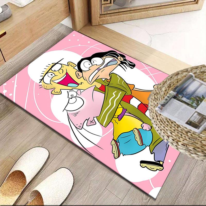 Edd Eddy Adventure Carpet, Kitchen Rugs, Yoga Mat, Non-Slip Mats, Rug for Bathroom, Living Room bedroom, Camping Rugs Christmas Gift