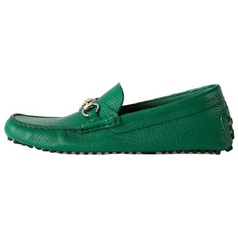GUCCI ādas ikdienas apavi ar zirga