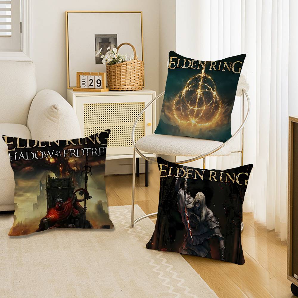 ELDEN RING Movie Pillow Cover for Bedroom Room and Living Room Sofa Decorative Cushion Cover