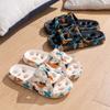 EVA Women Bathroom Slippers Flat Leaky Home Slides Fashion Comfortable Non-slip Slippers Quick Drying Men Indoor Slippers