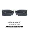 For Tesla Model 3/Y -2024 Front Rear Door Side Storage Box Door Handle Armrest Tray Organizer Door Side Water Proof Storage