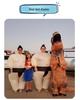 Inflatable Sumo Costume - Halloween Festival Prank for Large Adults