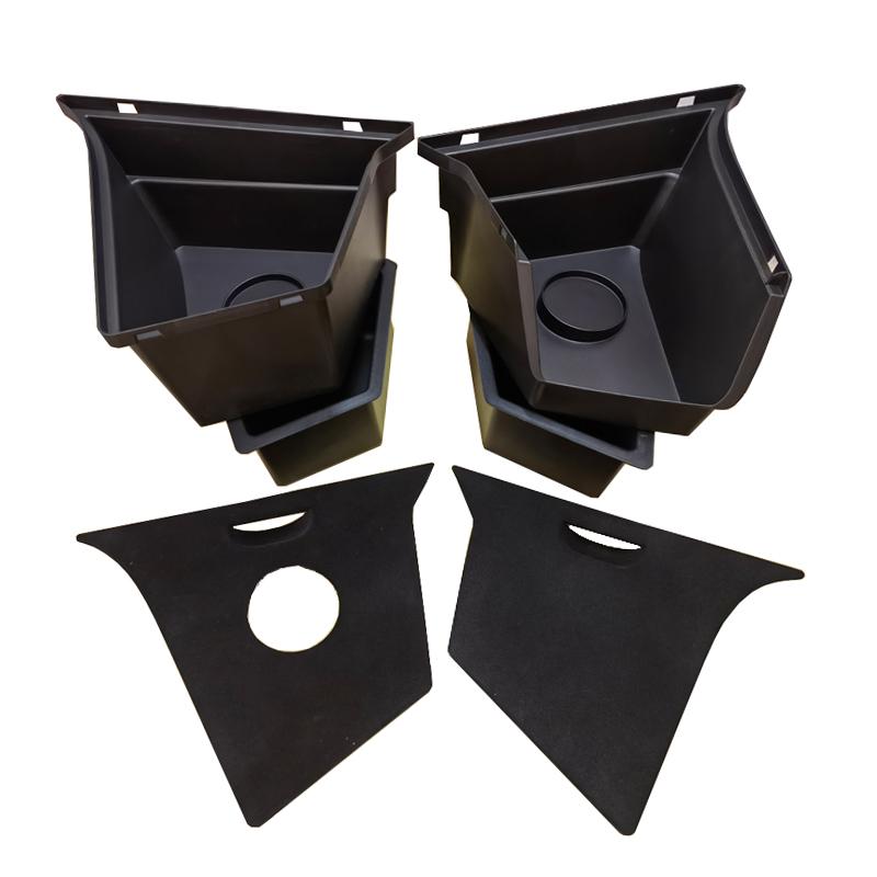 2024 New For Tesla Model Y Side Storage Box Of The Trunk Organize Pockets Gap Filler Car Interior Accessories