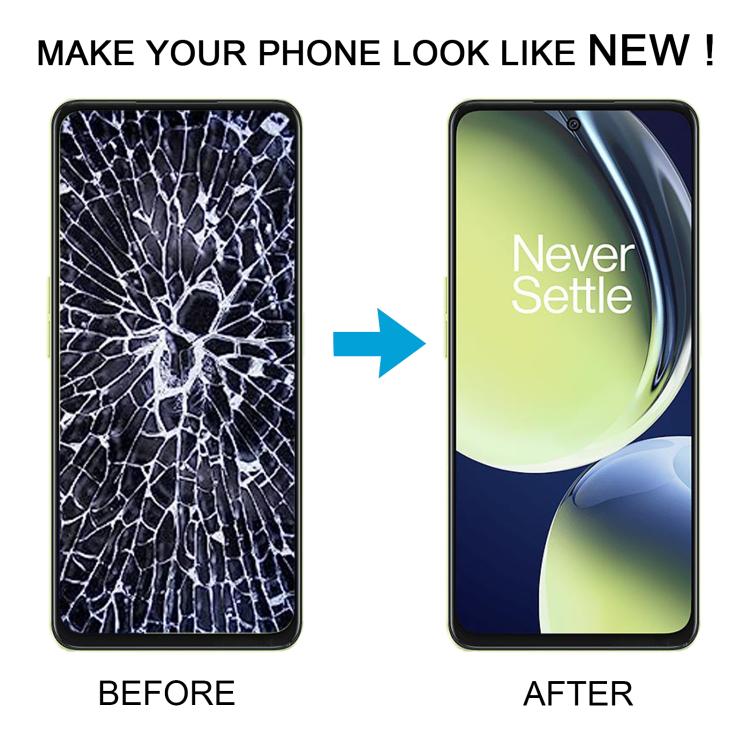 For OnePlus Nord CE 3 Lite CPH2467 2465 LCD Screen Digitizer Full Assembly with Frame (Black)