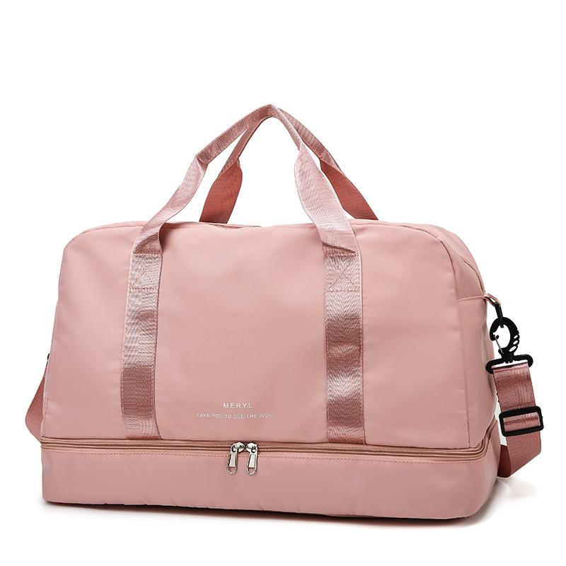 Short-haul travel bag Portable business trip Large capacity lightweight sports fitness bag Birth-to-be travel storage Luggage bag