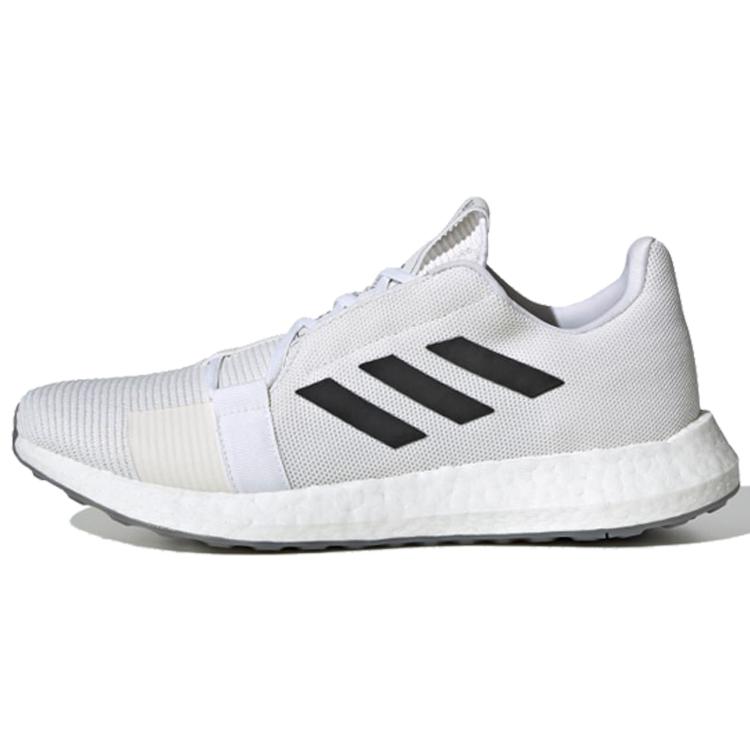 

New Adidas Senseboost Go Cloud White Grey Six EG0959 46