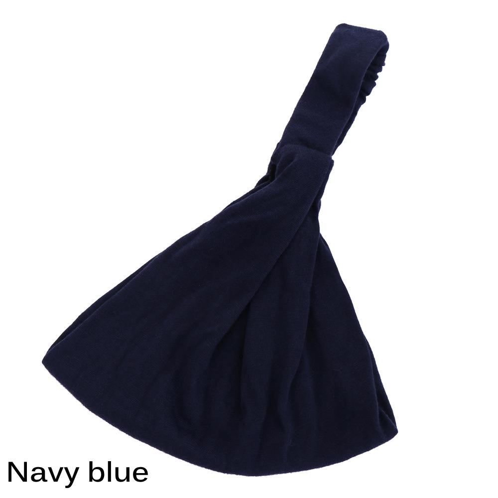 

1 шт. Женская эластичная повязка на голову Однотонная широкая повязка для волос Повязка для йоги Повязка для волос Тюрбан Спортивная повязка на голову Аксессуары для укладки Одежда Инструменты