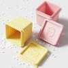 Dishwasher Safe Baby Food Storage Container 6 Grids Silicone Snacks Organizers Freezer To Microwave Snacks Box With Lid