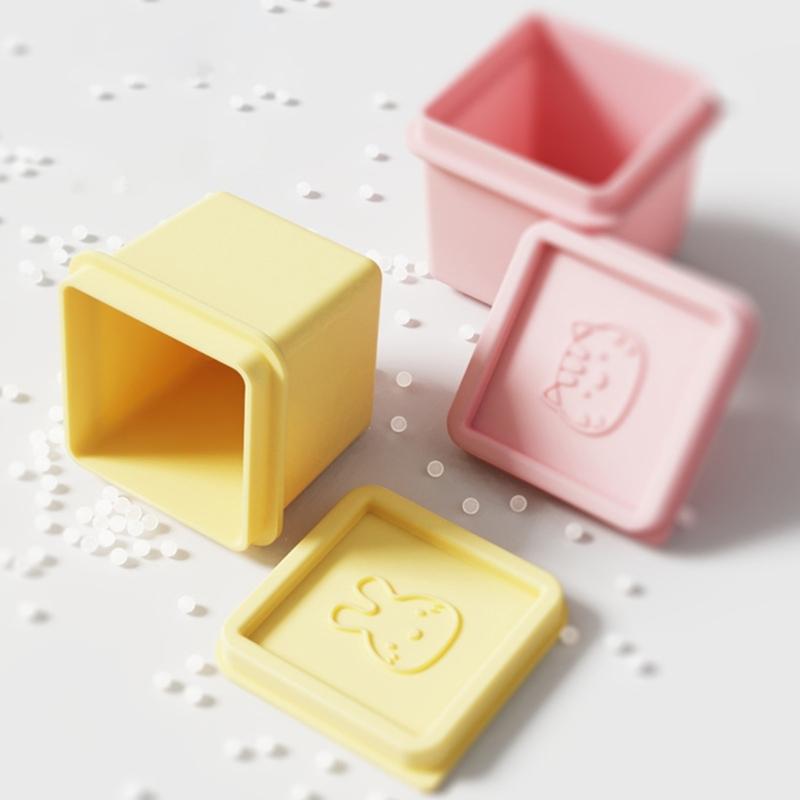 Dishwasher Safe Baby Food Storage Container 6 Grids Silicone Snacks Organizers Freezer To Microwave Snacks Box With Lid