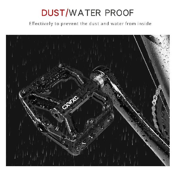 Ultralight Flat MTB Pedals Nylon Bicycle Pedal Bmx Mountain Bike Platform Pedals 3 Sealed Bearings Cycling Pedals For Bicycle