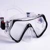 Unisex Large-Frame Diving Mask - Fashionable, HD, Anti-leak, Waterproof Snorkeling Gear