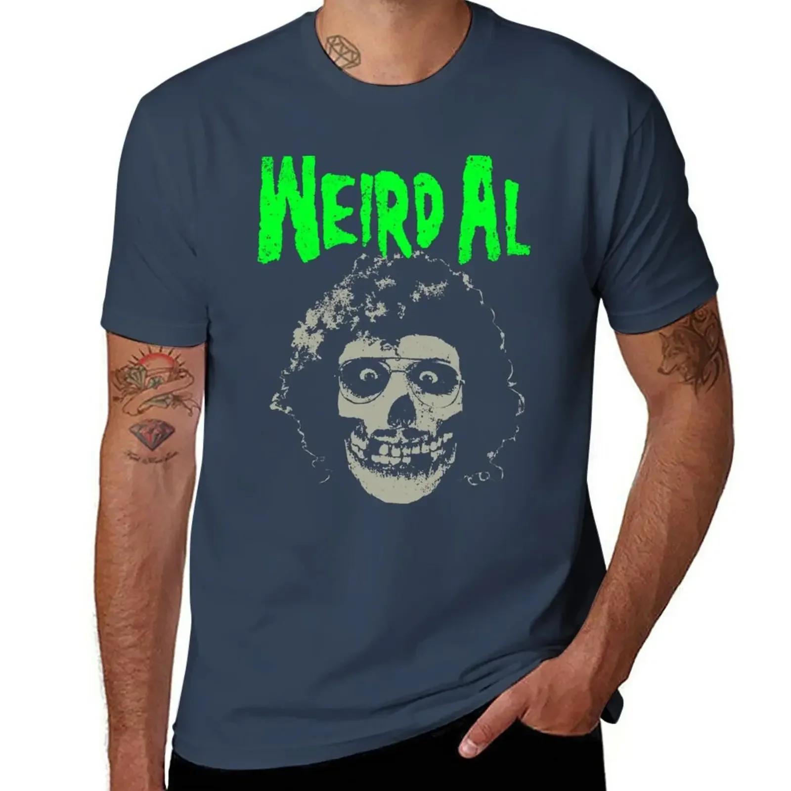 Weird Al meets the Misfits T-Shirt customs for a boy mens t shirts XXXL