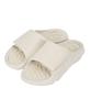 Saintsatin Flat Swelling Acupressure Slippers_Ivory