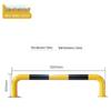 Niumao M-Type Heavy-Duty Parking Barrier