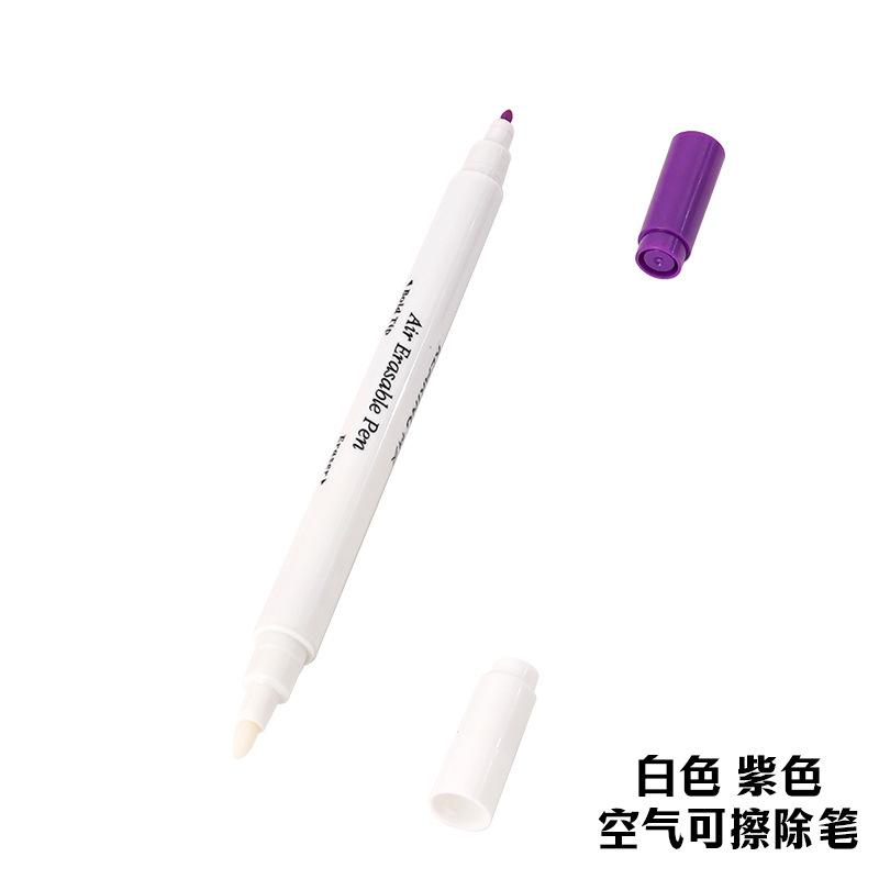 DIY Cross Stitch Tailor Cutting Vanishing Pen Handmade Fabric Point Scribing Fading Pen Sewing Double Head Gas Pen
