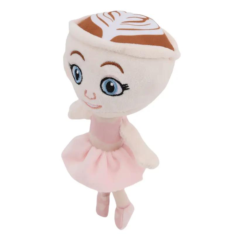 Tung Tung Tung Sahur Palla di Peluche Ballerina Cappuccina Carini Kawaii Peluche Giocattoli Vacanze di Natale Regalo Decorazione Festiva Gioco Film Regalo
