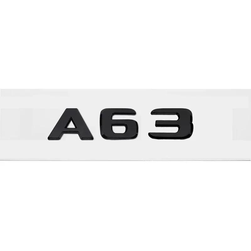 

3D Letters Car Rear Trunk Sticker Emblem ABS Tail Number Badge Decal for Mercedes Benz A63 A200 A220 A250 A260 A Class W177 W176