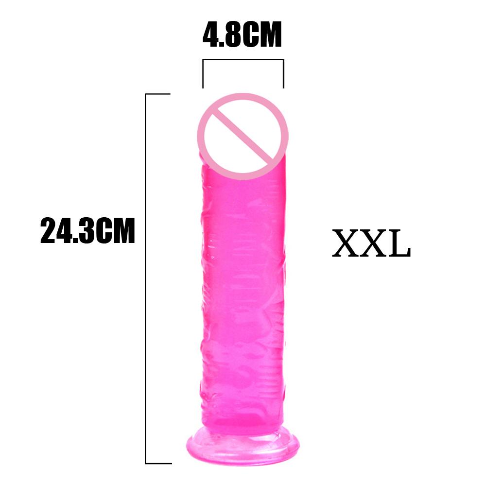 Realistic Silicone Big Anal Dildo God Rubber Penis Strap on For Adults 18 Women Men Butt Plug Adult Shop Sexual Wellness Products For Women And Couple