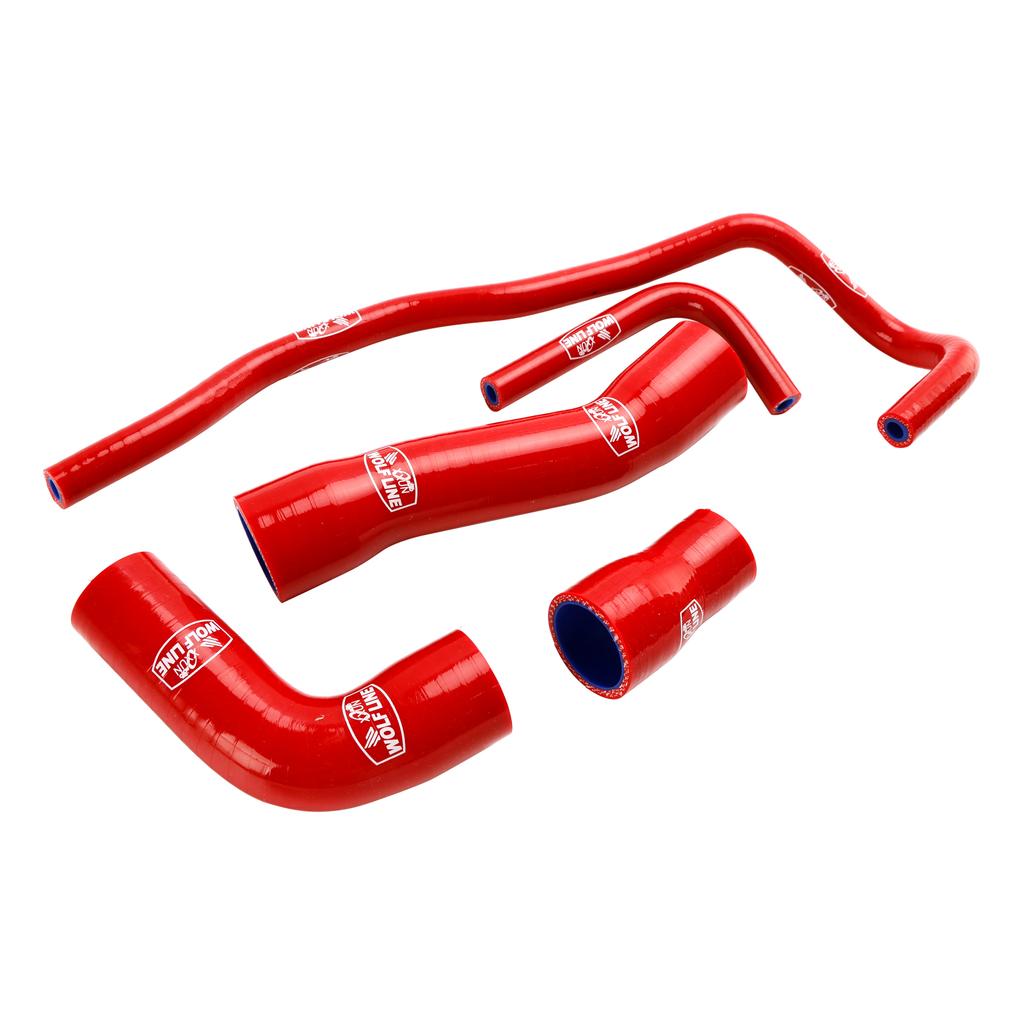 Silicone Radiator Coolant Hose Kit For BMW S1000RR 2019-2023 Red