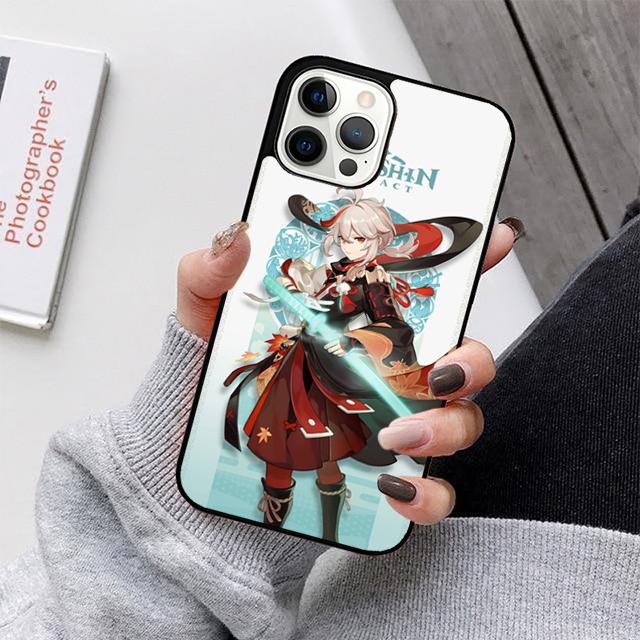 Genshin Impact Kaedehara Kazuha Phone Cases Cover For iPhone 17 Air 16e 15 14 12 13 11 Pro MAX apple Plus Coque