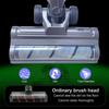 For Dyson V7 V8 V10 V11 V15 Vacuum Cleaner Attachment Soft Roller Brush Head With LED Dust Lights For Hardwood Floor