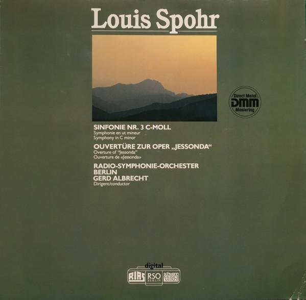 

LP Record LOUIS SPOHR RADIOSYMPHONIEORCHES Sinfonie Nr. 3 CMoll Symphonie En VMS1620 SCHWANN MUSICA 1984 Germany Classical Used