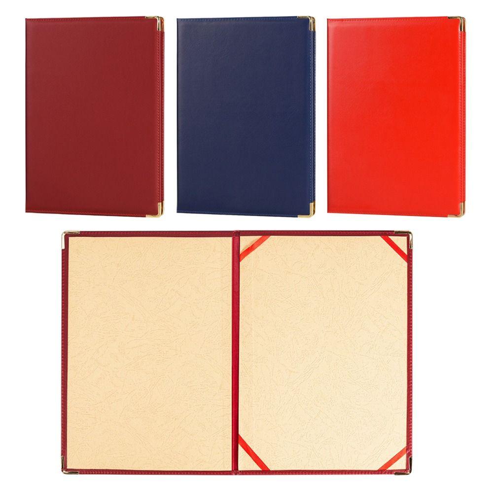 Tjockt Pappersomslag A4 Certifikathållare Nytt Fodral