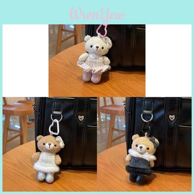Chaveiro de Urso de Pelúcia Com Design Elegante Para Crianças e Adultos