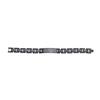 Scripture Stainless Steel Bracelet for Men Black