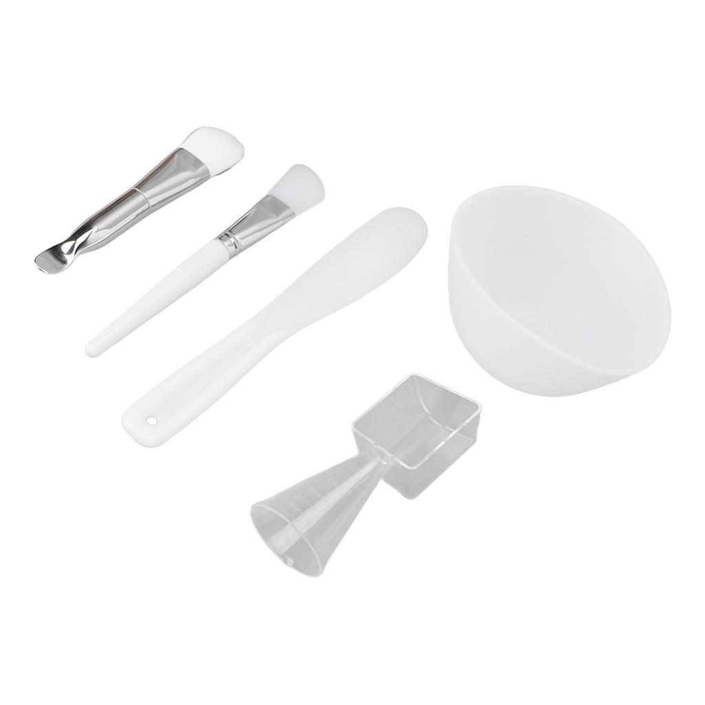 Facial Mask DIY Tool Kit Professional Household Mask Bowl Mixing Tool Spatula Applicator Measuring
