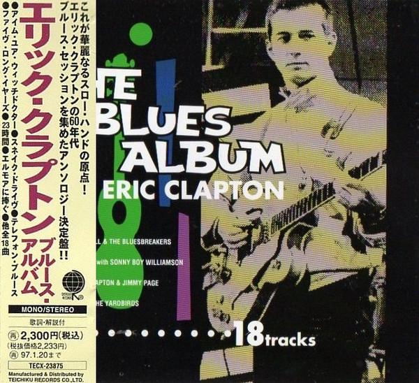 

CD ERIC CLAPTON - Blues Album TECX23875 Overseas Record 1995 Япония Obi Rock