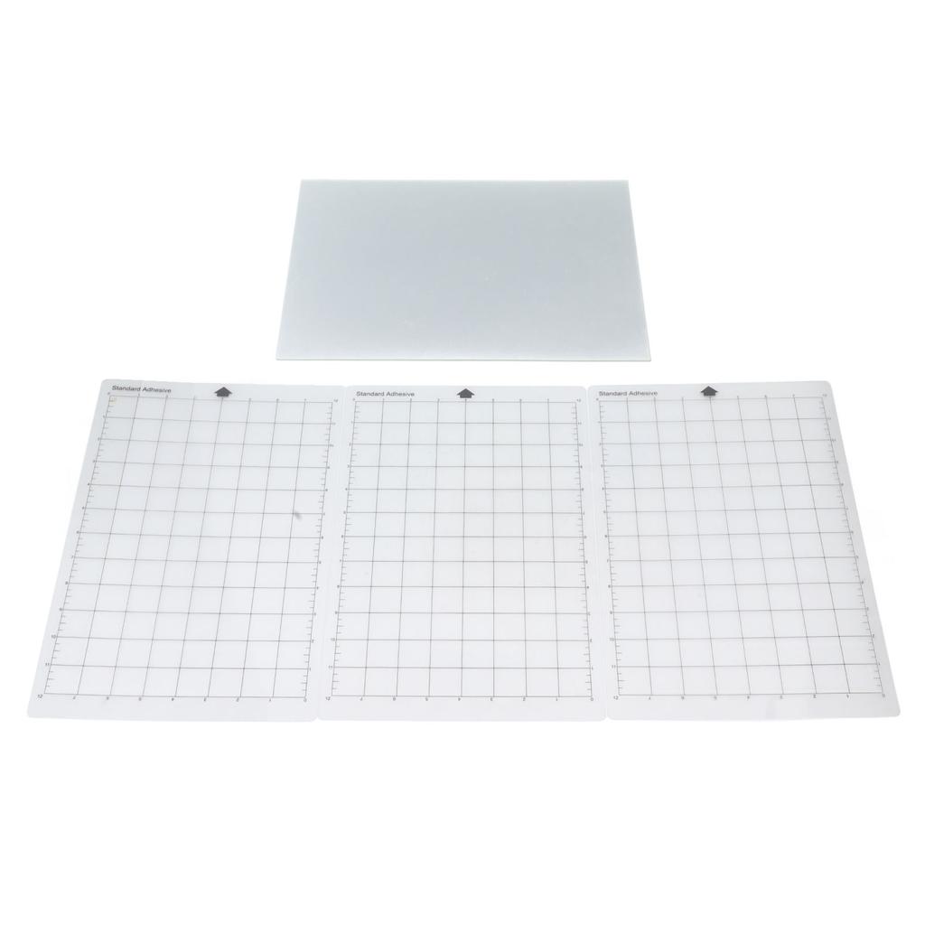 23 Stück Schneidefolien Matten-Set Flexibel Stark Waschbar Schablonenfolien Vorlagenmaterial Robuste Schneidematte