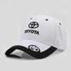 Embroidery Logo Adjustable Baseball Caps Outdoor Casual Hats Sunscreen Hat For Toyota Corolla Camry Yaris Chr Auris RAV4 hilux
