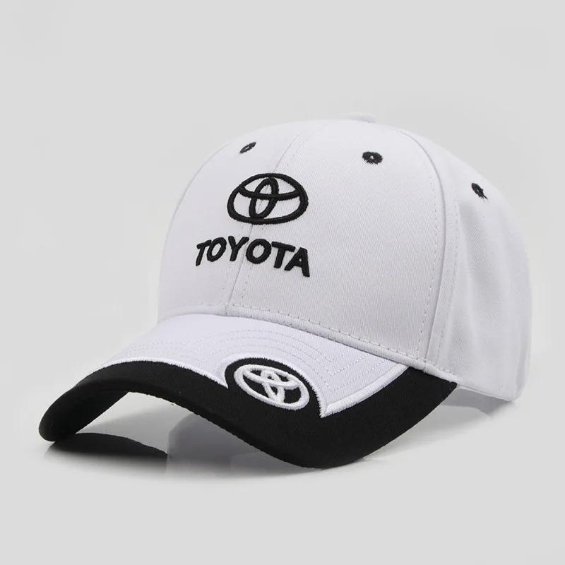 Embroidery Logo Adjustable Baseball Caps Outdoor Casual Hats Sunscreen Hat For Toyota Corolla Camry Yaris Chr Auris RAV4 hilux