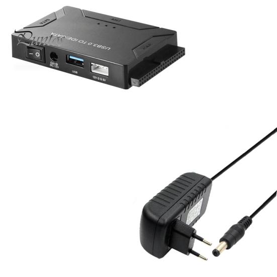 

Конвертер USB 3.0 в IDE/SATA Внешний адаптер для жесткого диска 2,5/3,5 дюйма, кабель US Plug