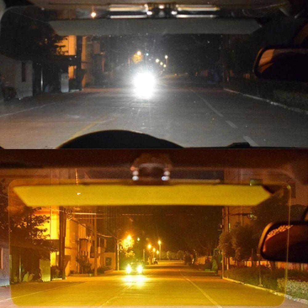 Clip-on Car Auto Sun Visor 2 In 1 Polarized Sunshade Plate Car Windshield Extender  Car Accessories