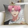 slice anime Tamons BSide Cushion Cover Soft  EasyWash Pillow Case  Versatile for Couch Bed Travel and Office