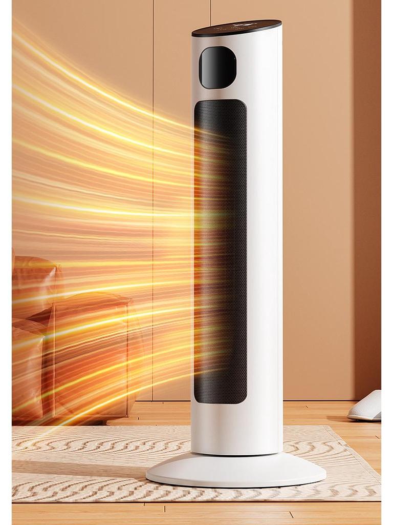 Energy-Saving Vertical Fan Heater for Home and Bathroom