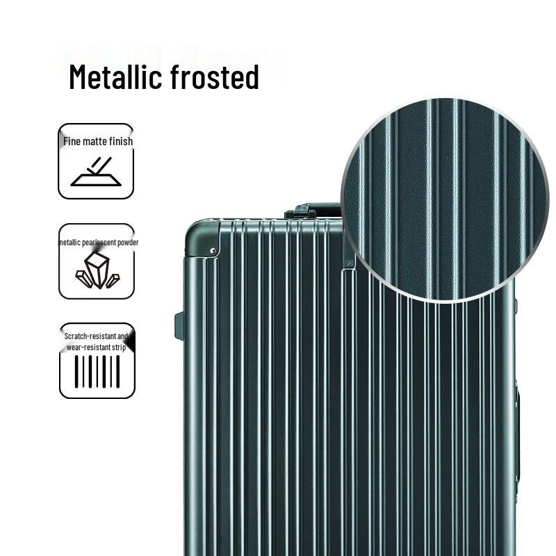 90FUN Aluminum Frame Hardshell Suitcase