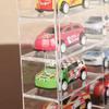 1Pcs Car Model Dust-Proof Display Stand Transparent Toy Car Placement Box Compact Car Model Storage Display Box