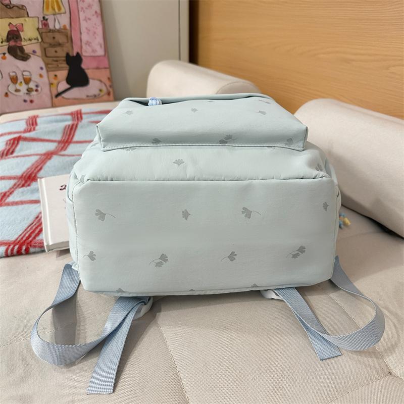 Student's Large Capacity Schoolbag Women's Embroidered Backpack