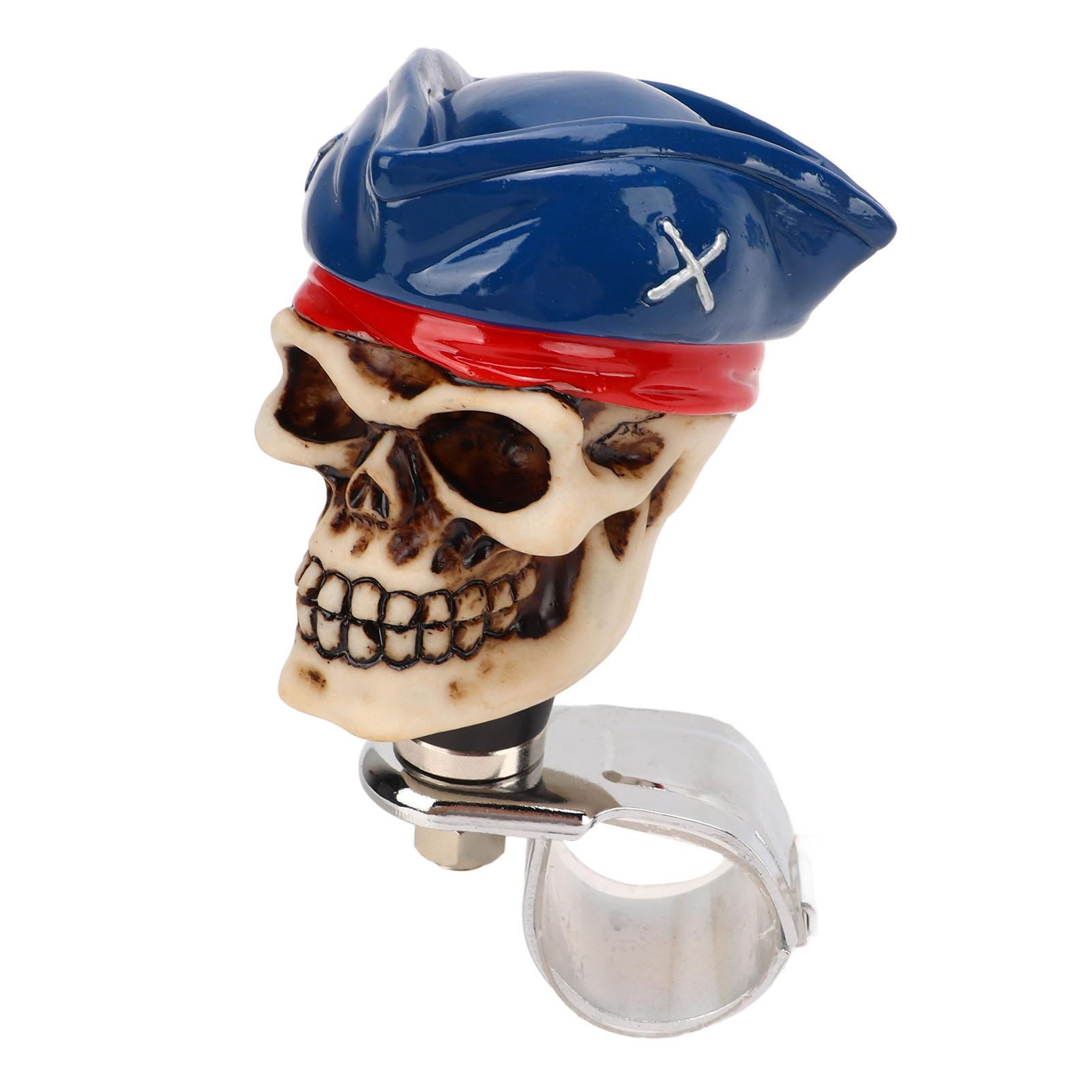 

Спиннер на руль в форме черепа, диаметр 3 см, смола, ручка-бустер для поворота для автомобилей, грузовиков, тракторов