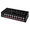 2 In 8 Out Sound Signal Selection Switcher Switching Distributor Support 2 Set Mixing Input 8 Set Simultaneous Output