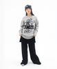 AMES-WORLDWIDE Angel Graphic Knit Gray