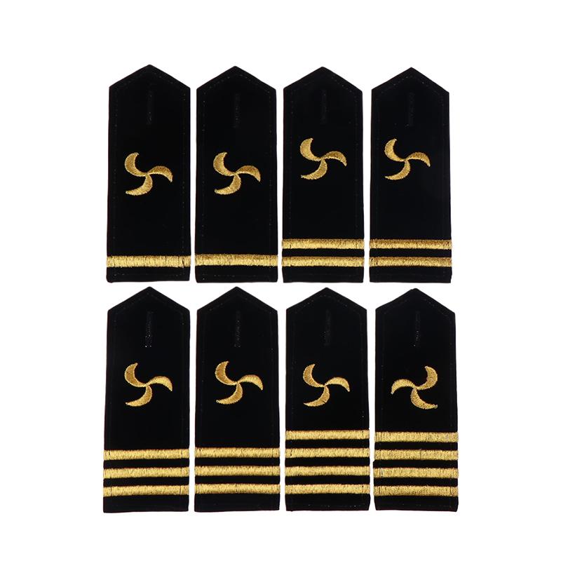 1 pár Ozdoba na oblečení Epolety Nárameníky Námořník Řemeslné Ramenní nášivky DIY Oblečení Dekor Doplňky