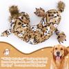 Puppy Heartbeat Toys Comfort Cuddle Pillow, Large Leopard Heartbeat Toys for Stress Relief and Soothing Help